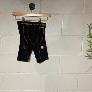 Shock Doctor Girls' Core Compression Hockey Shorts Size Medium